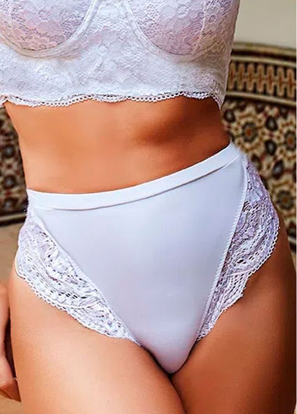 CALCINHA HIGH & HOT FIO FOR YOU BRANCO P