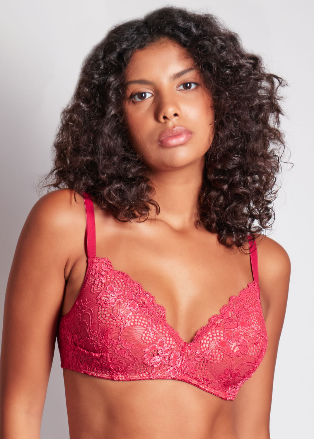Sutiã Bojo Inteiro Jasmine CEREJA