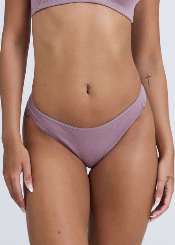 Calcinha Tanga Fio Modal BERINJELA M