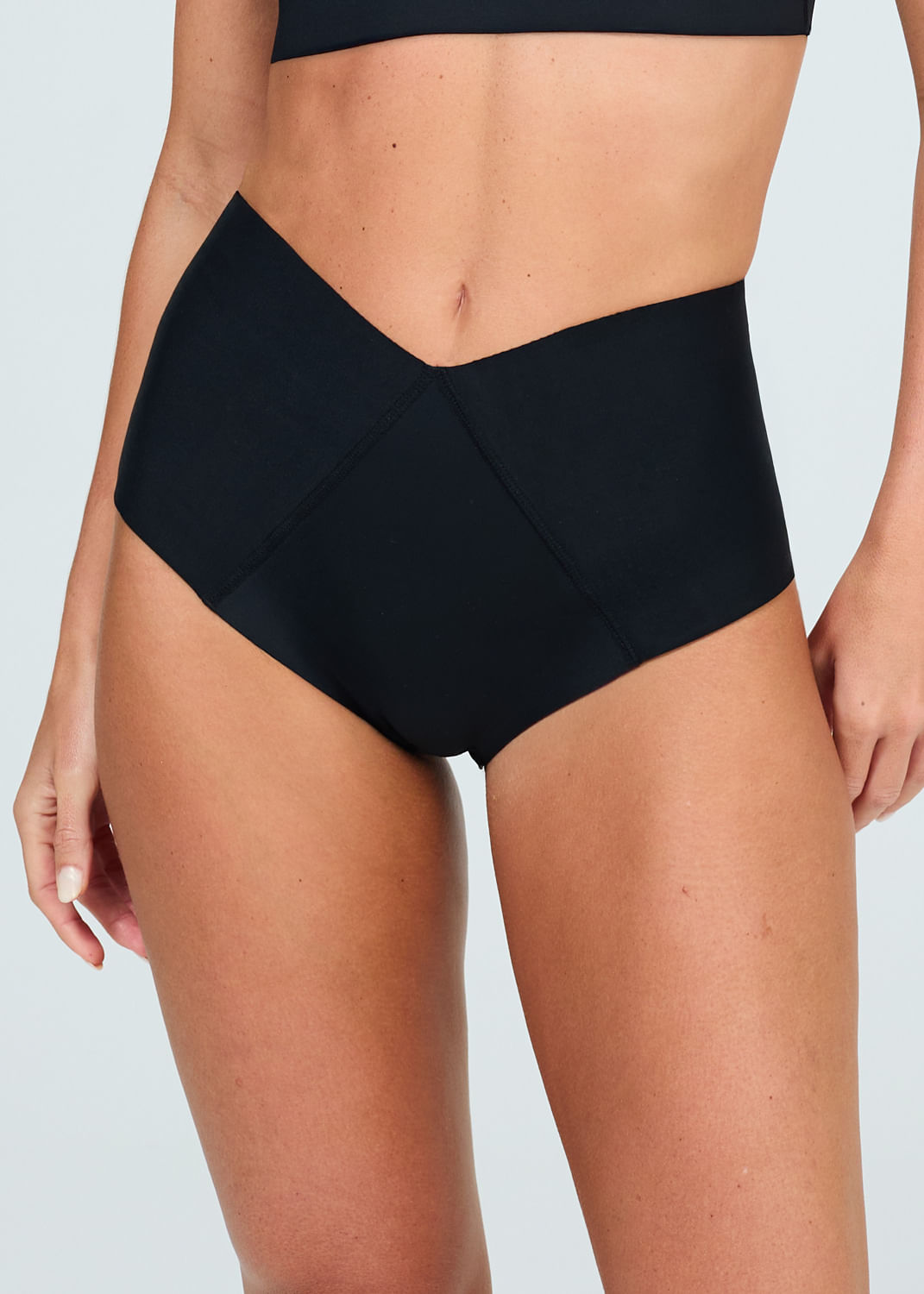 Calcinha Cintura Alta Sculpt PRETO